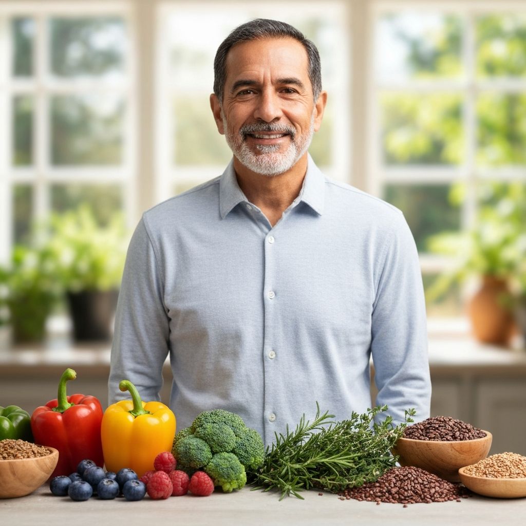 Diverse plant-based whole foods for balanced nutrition